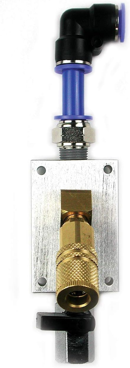 Primefit PCKIT8 Air Push to Connect  Outlet Drop Kit with Block14 Brass Quick Connect Coupler - Image 2