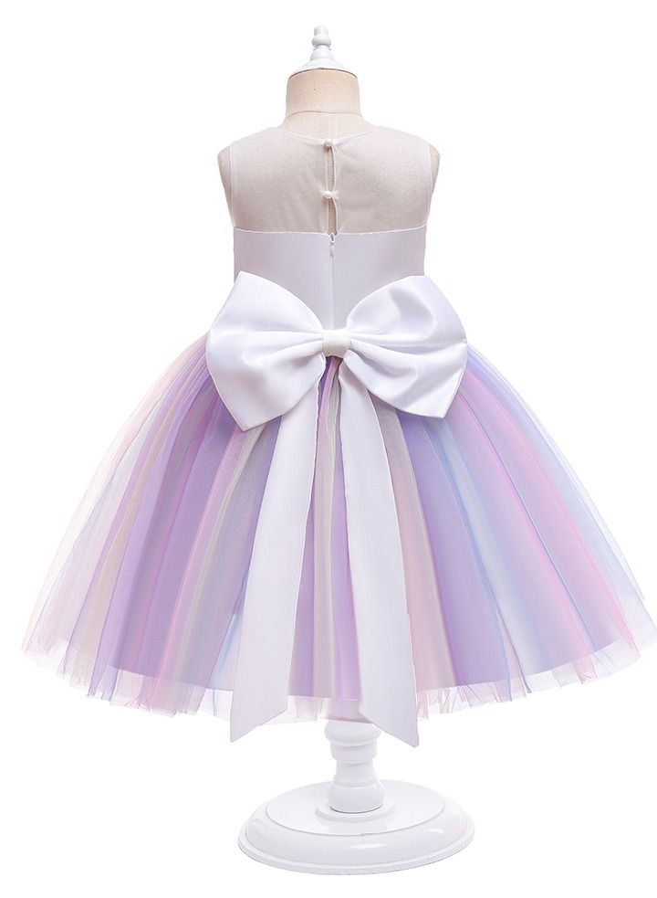 Loquat New girls dress children dress gauze princess skirt skirt  - Image 2