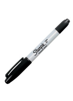 Sharpie Twin Tip Permanent Markers, Fine And Ultra Fine, Black, 12 Count  - Image 4