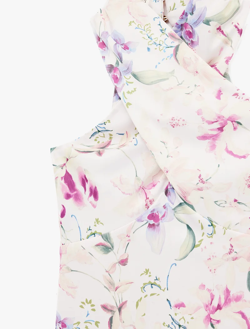 Koton  Halter Neck Satin Dress for Women | Best Price UAE