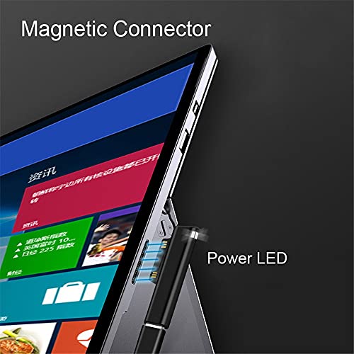 xiwai 65W DC 15V Type-C USB-C Female to Surface Pro7 Pro6 Pro5 Pro4 Pro X Go Book Charging Adapter Compatible with Microsoft Surface Laptop Tablet - Image 4