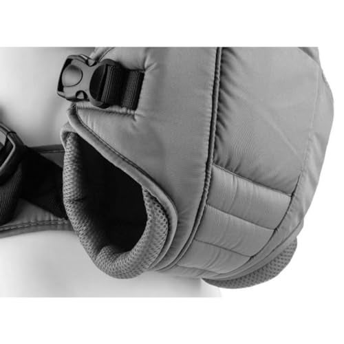 BABIES BLOOM Baby Carrier Bag for 0 to 18 Months Baby Carrier Cum Kangaroo Bag Lightweight & Travel Friendly Front and Back Carrier Position Padded Neck & Shoulder Support (Black) - Image 3