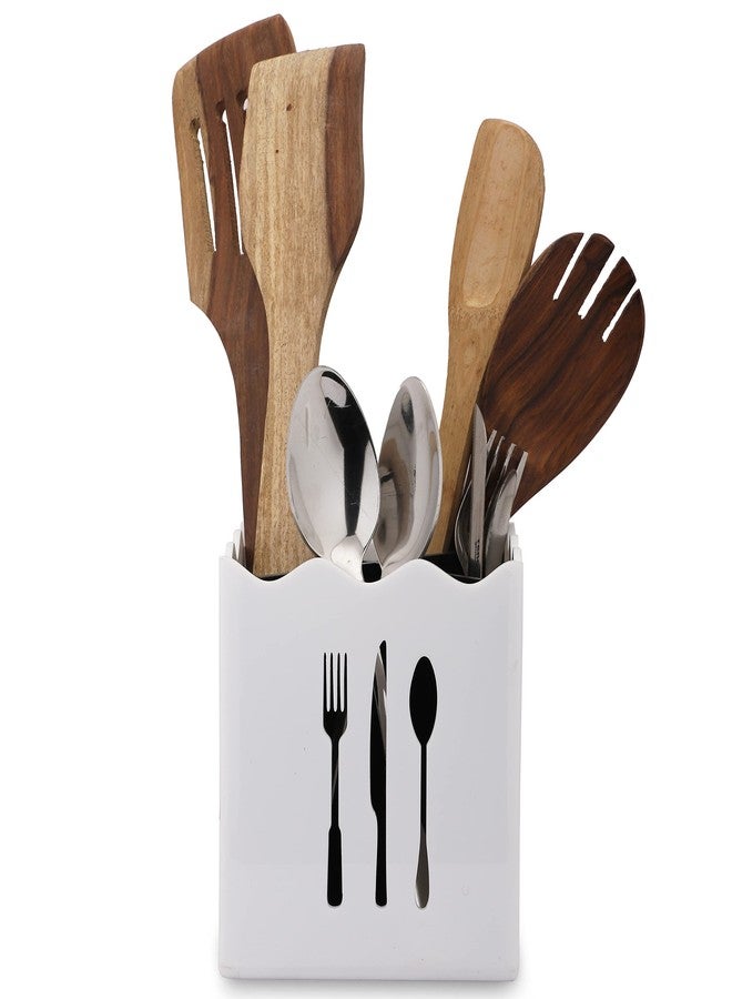 BARCROCK 4 IN 1 Cutlery Holder Multi Purpose Use For Kitchen Cutlery Holder Office Stationery Item Holder and Dining Table Forks Holder Chopstick and Spoon Stand - Image 4