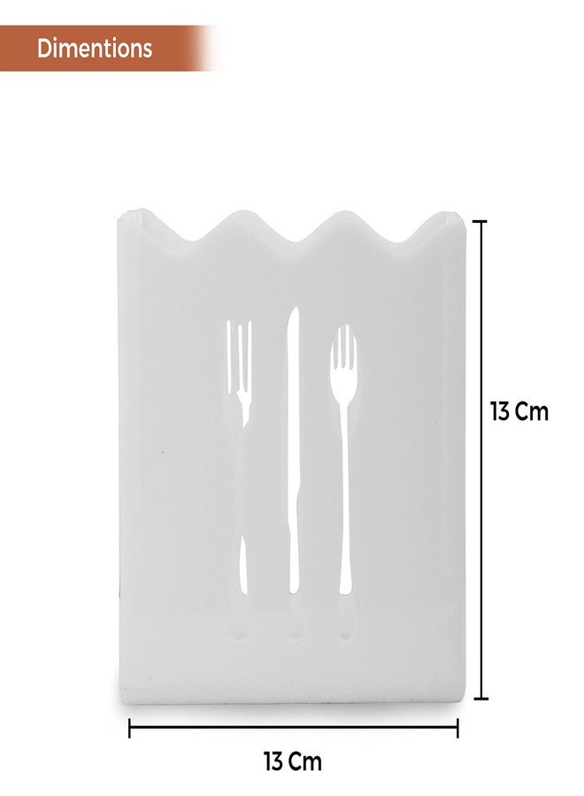 BARCROCK 4 IN 1 Cutlery Holder Multi Purpose Use For Kitchen Cutlery Holder Office Stationery Item Holder and Dining Table Forks Holder Chopstick and Spoon Stand - Image 5