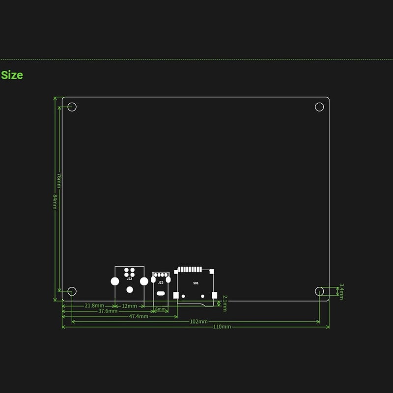 لوحة تحكم الطابعة ثلاثية الأبعاد MKS مع شاشة TS35 لوحة رئيسية مضادة للتداخل - Image 3
