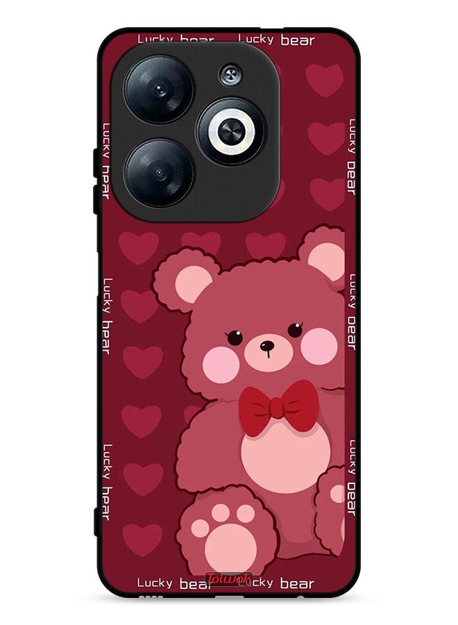 Tolwak Infinix Smart 8 4G Protective Case Cover Lucky Bear - Image 1