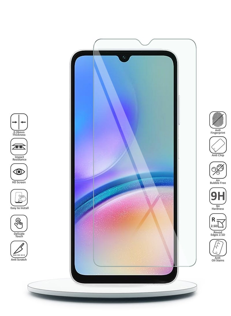 Samsung Galaxy A05s / A05 4G 2023 Premium Series Curved Edges 9H 2.5D Tempered Glass Screen Protector (MSG9CN) - Clear