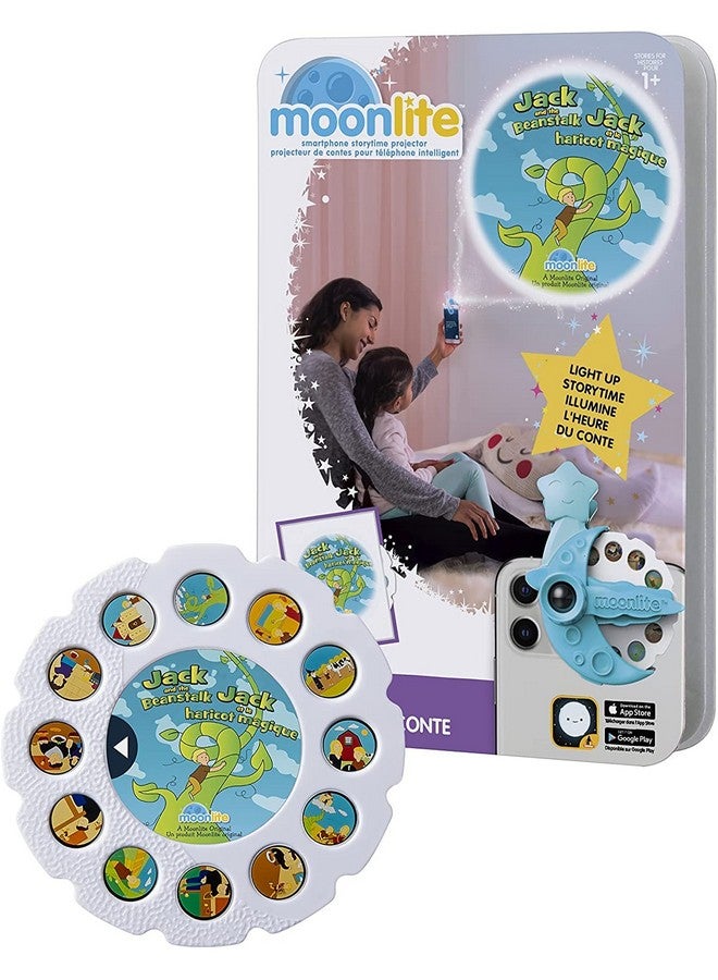 Moonlite Storybook Reels For Flashlight Projector, Kids Toddler | Jack & The Beanstalk | Single Reel Pack Story For 12 Months And Up - Image 1