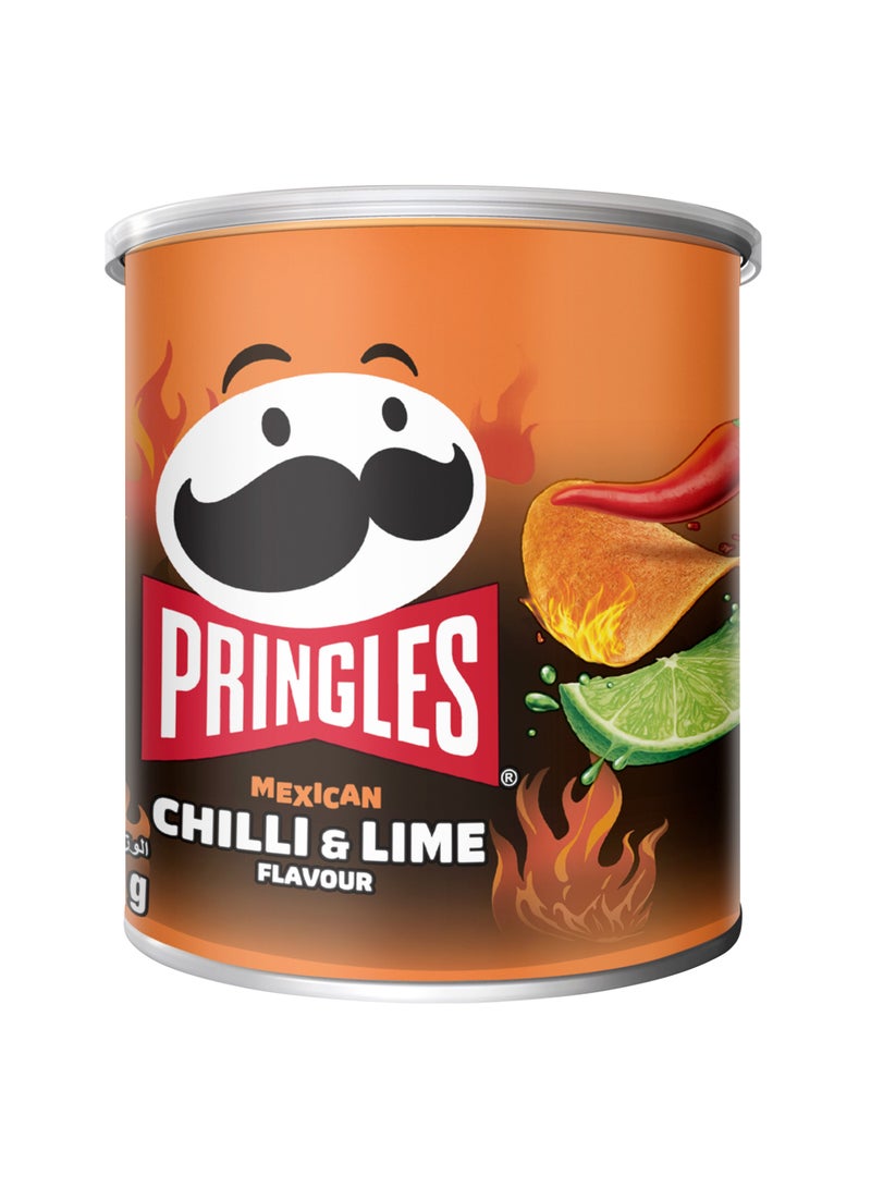 Pringles Mexican Chilli And Lime Chips - Image 1