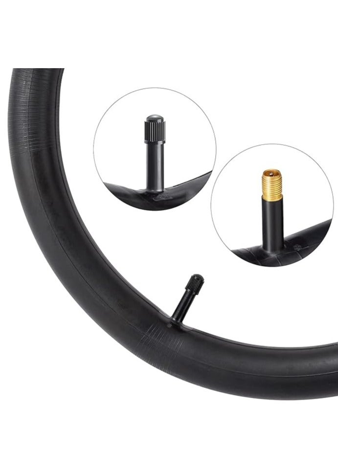 عبوة من قطعتين من أنابيب داخلية للدراجات مقاس 24x2.125/2.4 بوصة، صمام AV32MM، أنابيب دراجات متينة مقاس 24 بوصة، متوافقة مع إطارات الدراجات مقاس 24x2.125 و24x2.25 و24x2.35 و24x2.40 - Image 2
