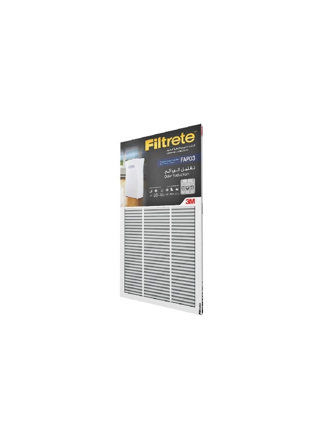 FILTRETE Carbon Replacement Filter White 54.9 x 6 x 29.5 cm FAP03 