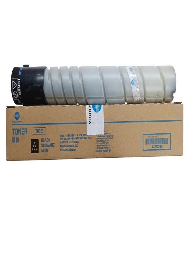Minolta Konica Minolta TN-323 Black Toner Cartridge for bh 287/367/227 (Original Equipment Manufacturer (OEM) Toner) - Image 1