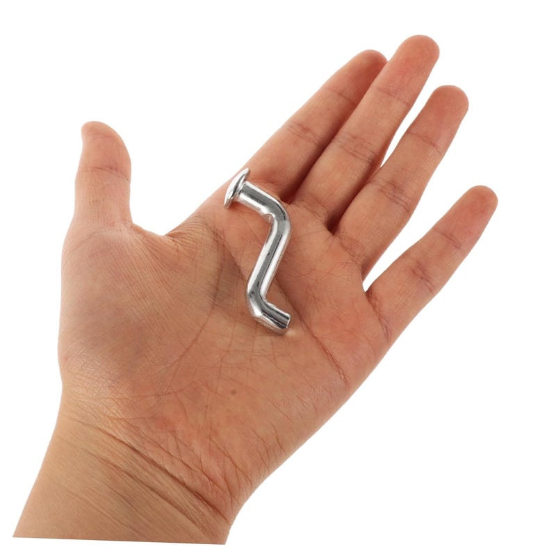 50pcs Heavy Duty J Bolt Safety Clips 7mm Diameter for Pallet Racking Shelving Storage Warehouse DIY - Image 4