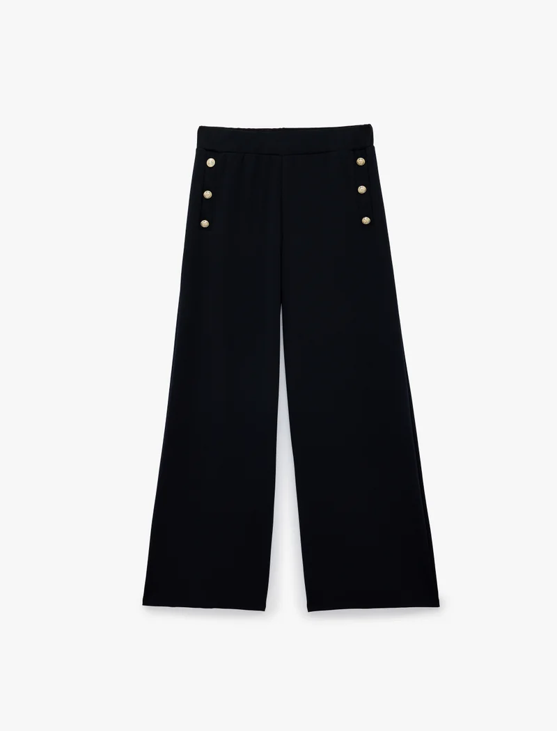 Koton Button Detail Pants