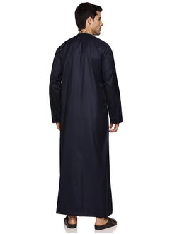 U.S. ELK U.S. ELK Men's Long Sleeve Emirati Kandura | Islamic Dishdasha Jubba for Men | Muslim Robe for Comfort, Style, and Tradition | Islamic Clothing  - Image 3