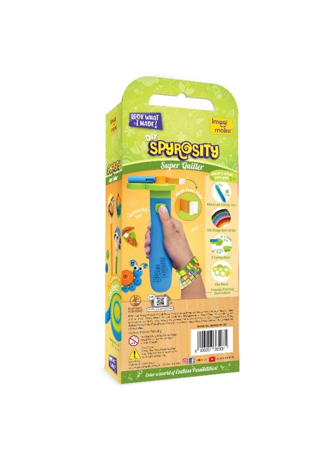 Imagimake Spyrosity Super Quiller by Imagimake | Paper Quilling DIY Craft Tool Kit for Kids & Adults | Easy Coiling Arts & Crafts Set - Image 5