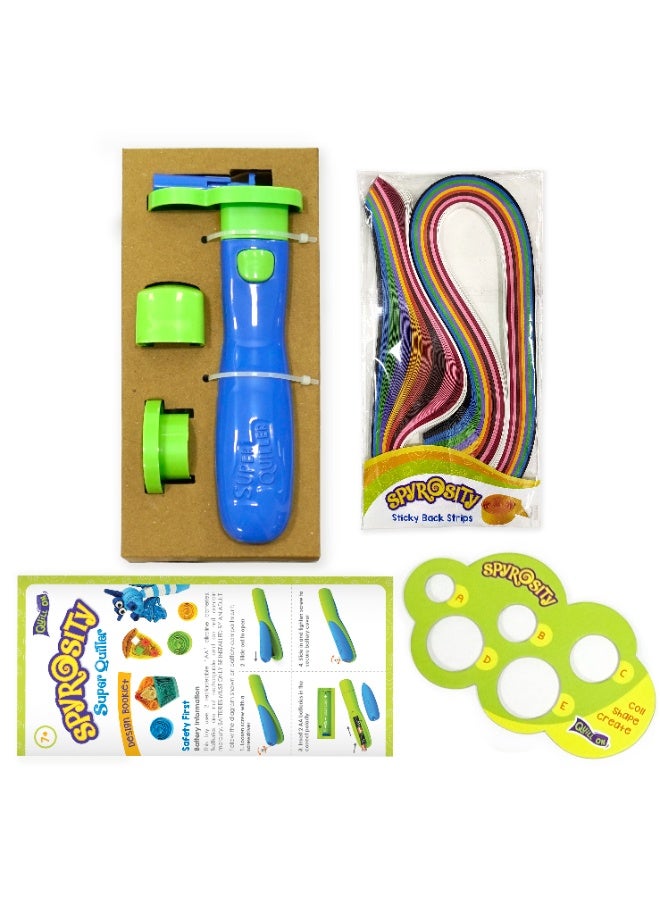 Imagimake Spyrosity Super Quiller by Imagimake | Paper Quilling DIY Craft Tool Kit for Kids & Adults | Easy Coiling Arts & Crafts Set - Image 2