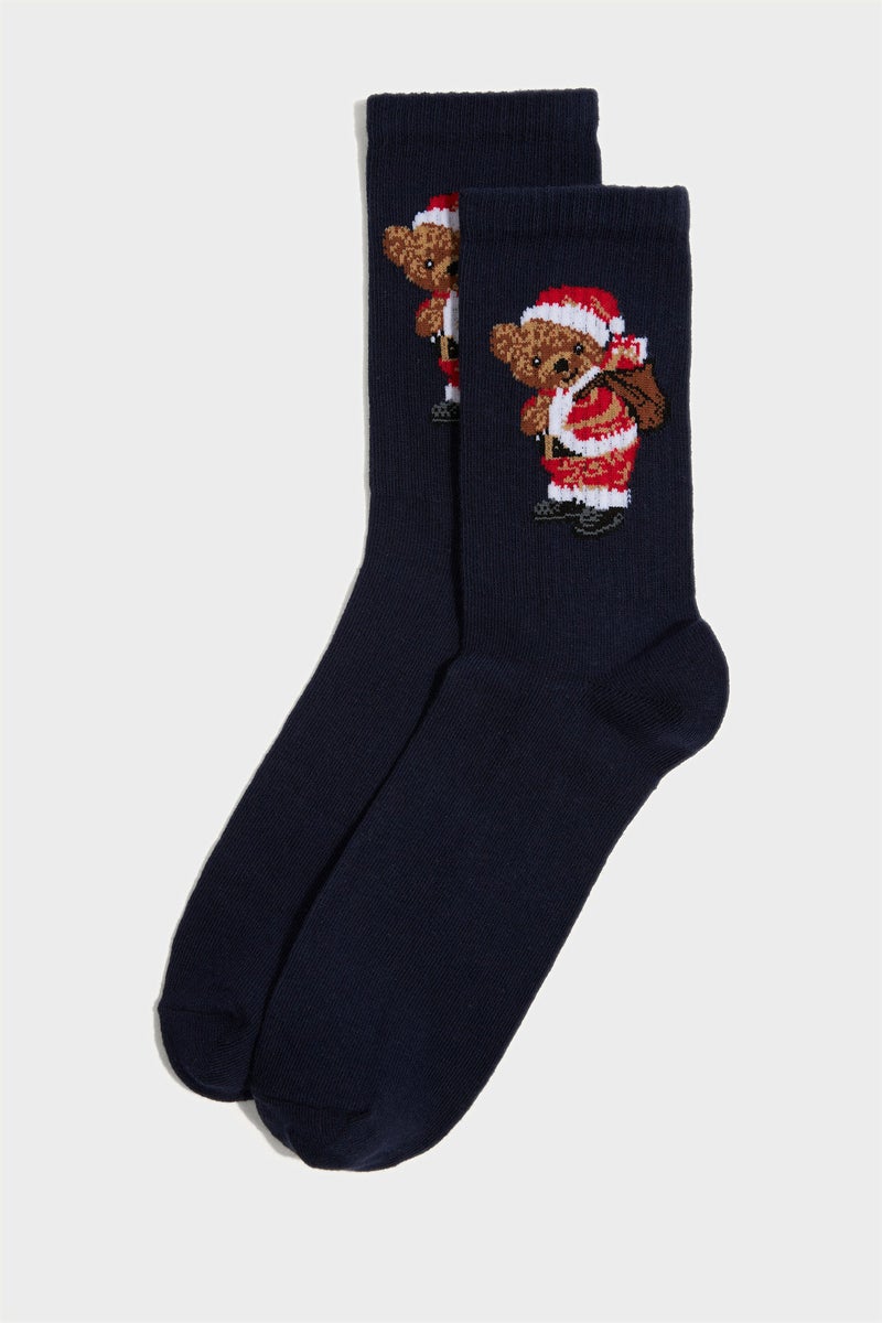 DeFacto Multicolour Man High Cut Socks Casual - Image 3