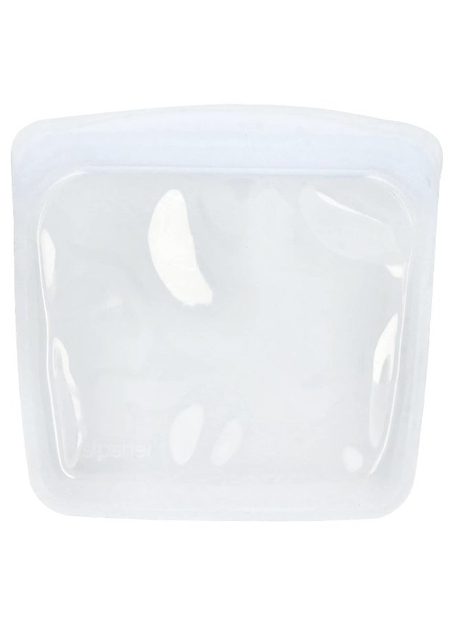 Stasher Stasher, Reusable Storage Bag, Sandwich Size, Clear, 28 fl oz (828 ml)  - Image 3