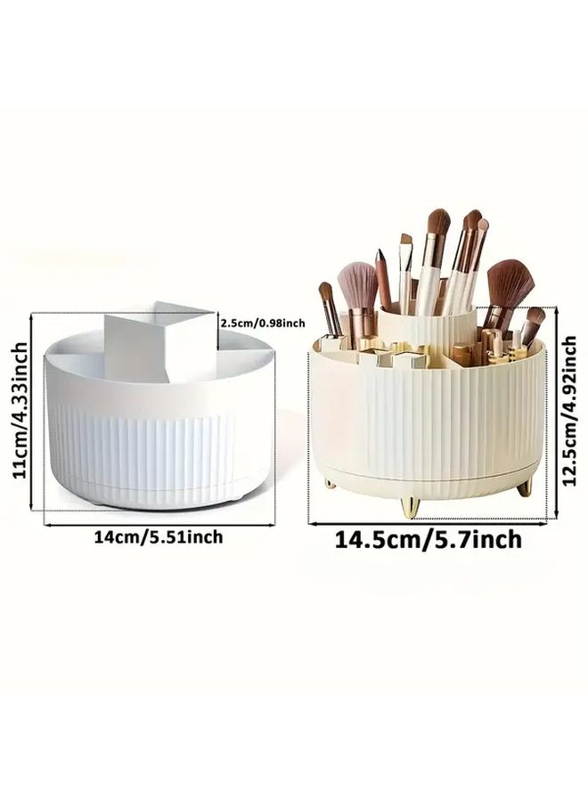 Large Capacity Pink Desktop Organizer Box For Brushes Pens Lipstick Storage - Image 3