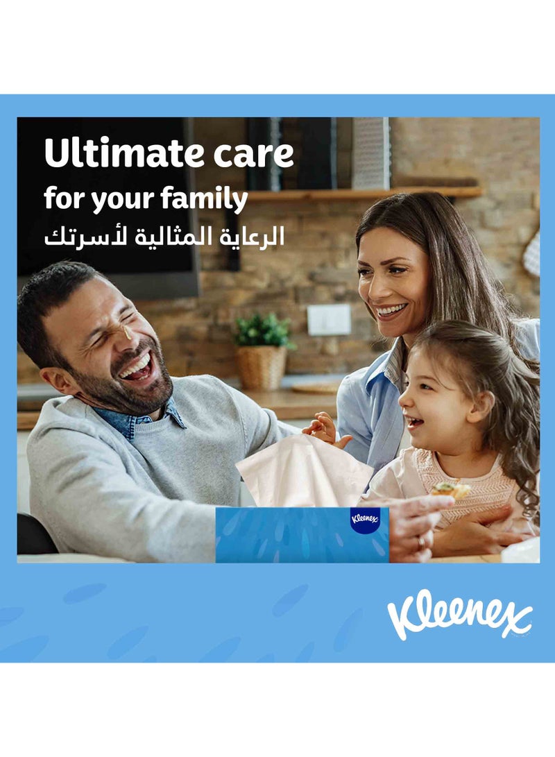 Kleenex مناديل الوجه للعناية اليومية 170 ورقة - Image 4