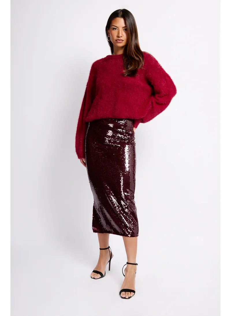 ليتل مسترس Sequin Midi Dress