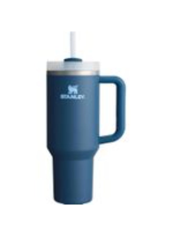 Stanley Quencher H2.0 Flow State Tumbler 40oz Cup - Navy Blue - Image 2