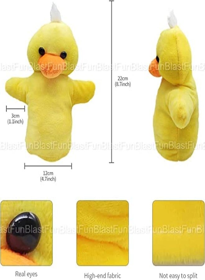 VARUSH Wild Animals & Birds Storytelling Hand Puppets/Hand Puppets for Kid's Learning Playing (Duck) - Image 5