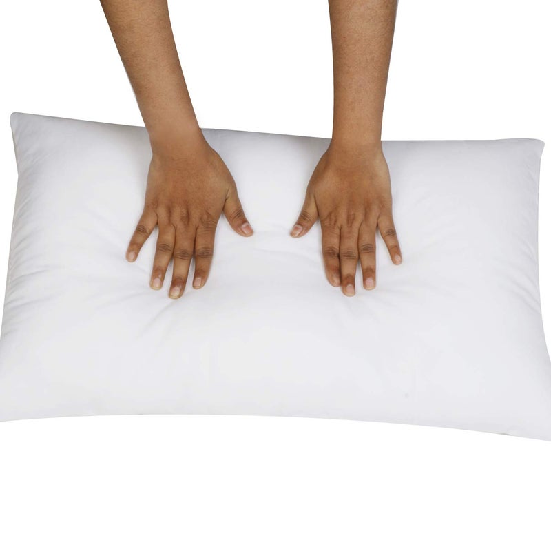 CLASORA Fiber Pillow (61 x 41 inch, White)- 2 Pieces - Image 5