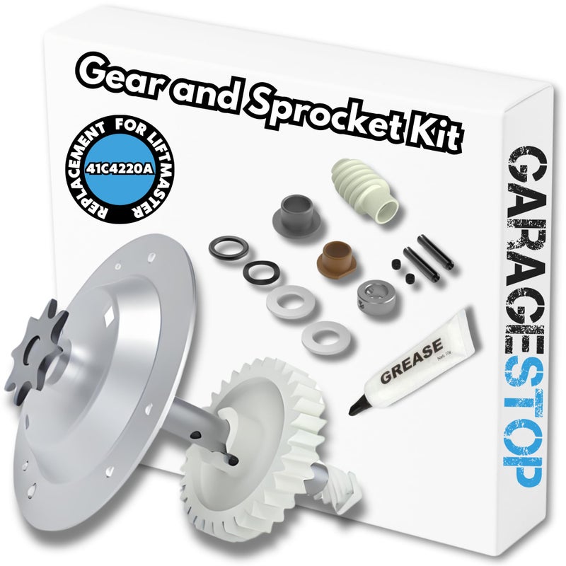 Replacement for Liftmaster 41C4220A Gear and Sprocket Kit fits Chamberlain Sears Craftsman 13 and 12 HP Chain Drive Models