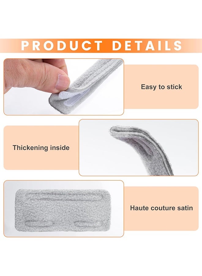 4pcs الأنف Cannula وسائد الأذن التنفس الأكسجين حماية الأذن لأنابيب الأكسجين تصميم حلقة ناعمة وسائد الأذن الراحة لتخفيف آلام الأذن النظارات، مستخدمي الأكسجين (رمادي) - Image 4