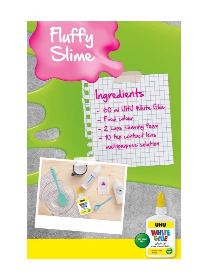 UHU White Glue 39 ml, the solvent-free crafts glue for creative fun.Glues paper, cardboard, felt, textiles, feathers, pearls, wood, natural materials, etc. - Image 2