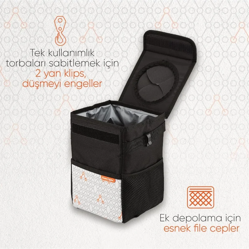 جينزبيبي Garbage Bag for Car