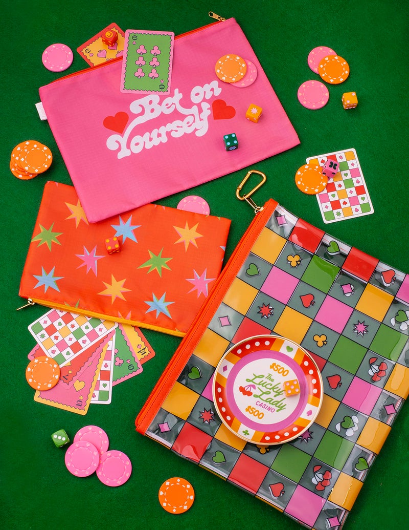 ban.do ban.do Game On! Waterproof Playing Cards  Standard 52 Deck of Cards  Waterproof Cards with Storage Case  - Image 5