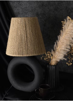 Cluc Ciambella Black Table Lamp - Brown  - Image 2