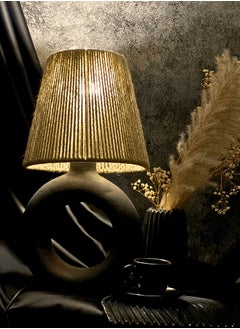 Cluc Ciambella Black Table Lamp - Brown  - Image 5