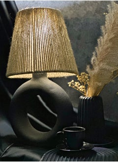 Cluc Ciambella Black Table Lamp - Brown  - Image 3