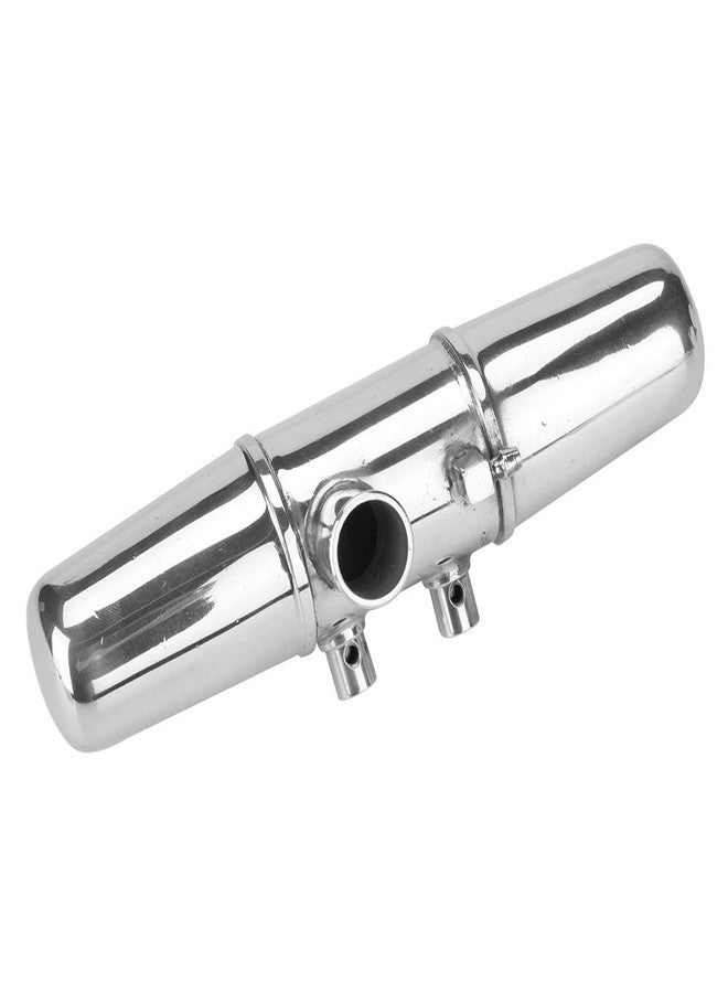 Dilwe 18001P Dual Exhaust Joint Tubing, Aluminium Alloy Exhaust Joint Pipe for HPI Savage 4.6/5.9 1/8 Car RC Model Part Accessory - Image 2