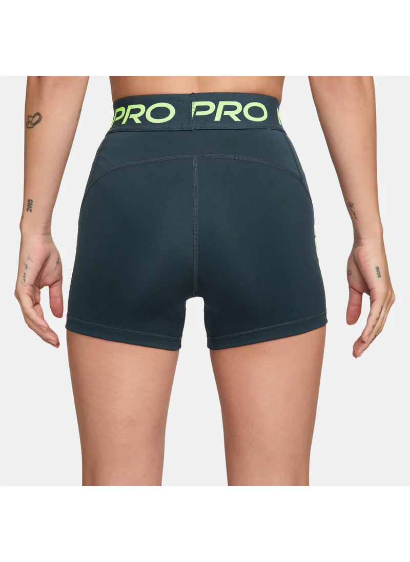 Nike Women's Pro Mesh-Paneled Bike Shorts