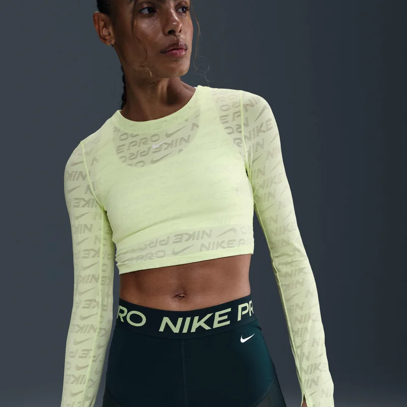 نايكي شورت برو ميش-بانلد بايك للنساء