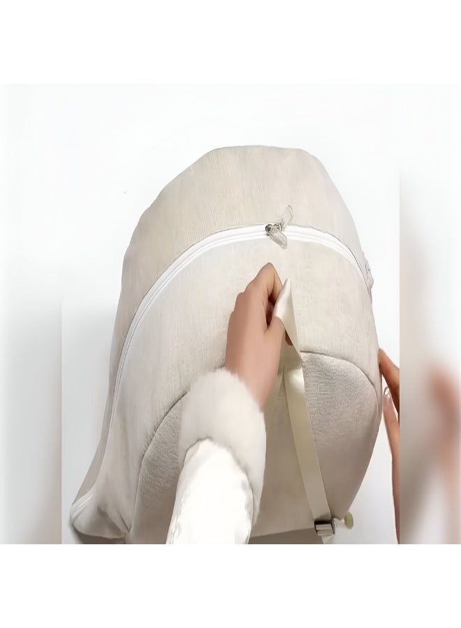 LOOFI Portable folding baby crib - lightweight baby bed in the form of a bag - baby and newborn supplies - suitable for travel and easy sleep - Color 1 - Image 5