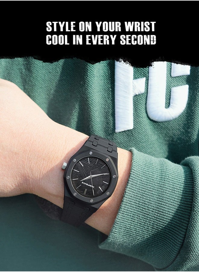 HUMPBUCK - Plastic Watch for Men & Women Minimalist Polycarbonate Waterproof Wristwatch Luminous Lightweight and Reliable for All-Day Use - Image 1