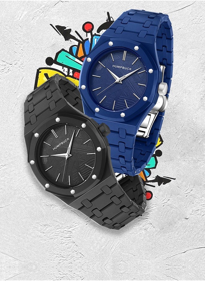 HUMPBUCK - Plastic Watch for Men & Women Minimalist Polycarbonate Waterproof Wristwatch Luminous Lightweight and Reliable for All-Day Use - Image 1
