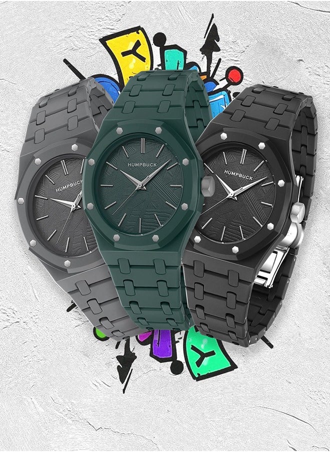 HUMPBUCK - Plastic Watch for Men & Women Minimalist Polycarbonate Waterproof Wristwatch Luminous Lightweight and Reliable for All-Day Use - Image 1