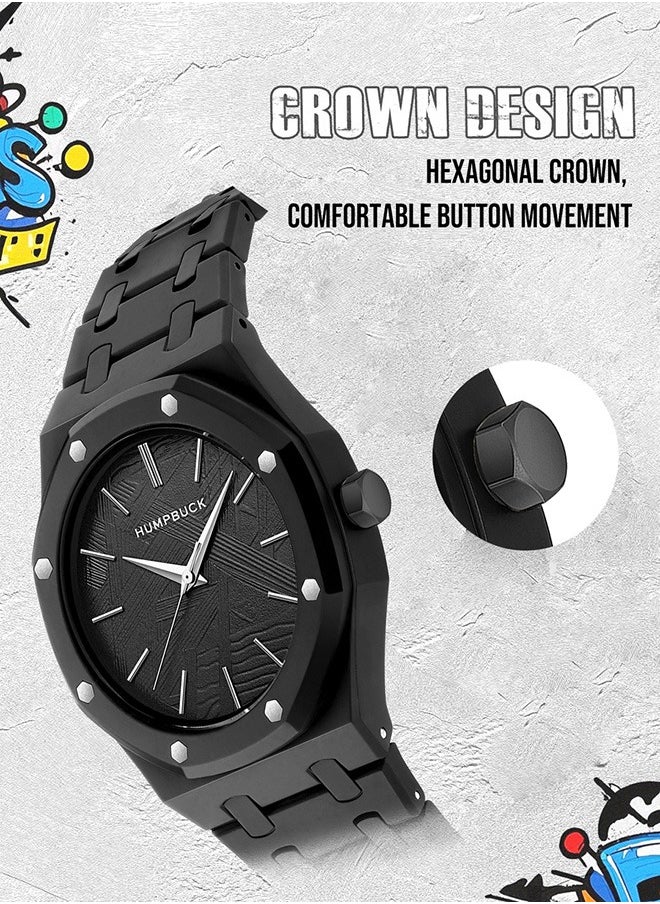 HUMPBUCK - Plastic Watch for Men & Women Minimalist Polycarbonate Waterproof Wristwatch Luminous Lightweight and Reliable for All-Day Use - Image 1