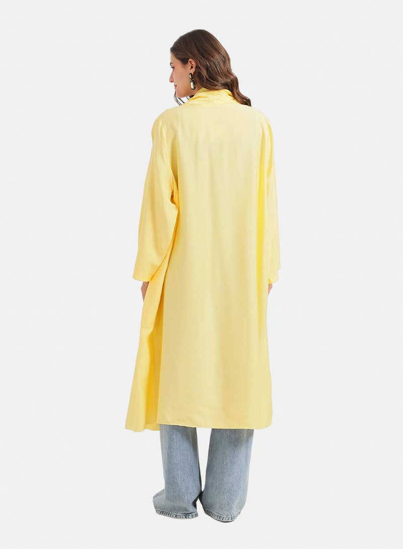 Carina Flowy Shawl Collar Cardigan - Image 4