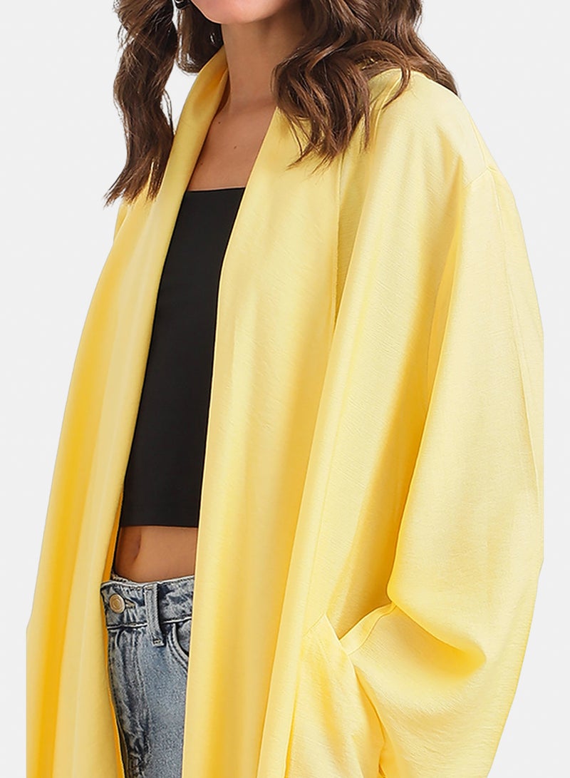 Carina Flowy Shawl Collar Cardigan - Image 5
