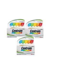 Pfizer Centrum With Lutein 100 Tablets (3 Boxes)  - Image 1