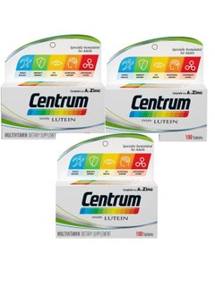 Pfizer Centrum With Lutein 100 Tablets (3 Boxes)  - Image 2
