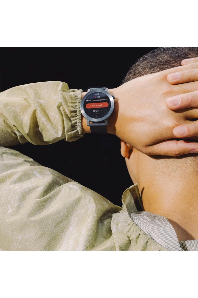 CMF ساعة ذكية Watch 3 Pro للرجال والنساء، ساعة ذكية مزودة بخاصية مكالمات بلوتوث وذكاء اصطناعي مع خاصية تقييم الطاقة، وتتبع معدل ضربات القلب، ومراقبة النوم، ونظام تحديد المواقع العالمي (GPS) وأكثر من 130 وضعًا رياضيًا، ومتتبع اللياقة البدنية لأجهزة Android وiOS، IP68 رمادي اسود - Image 5